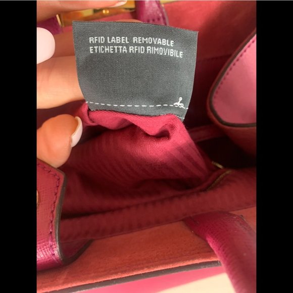 Fendi Medium 2Jours Fuchsia Pink Leather Satchel Tote - Picture 12 of 16